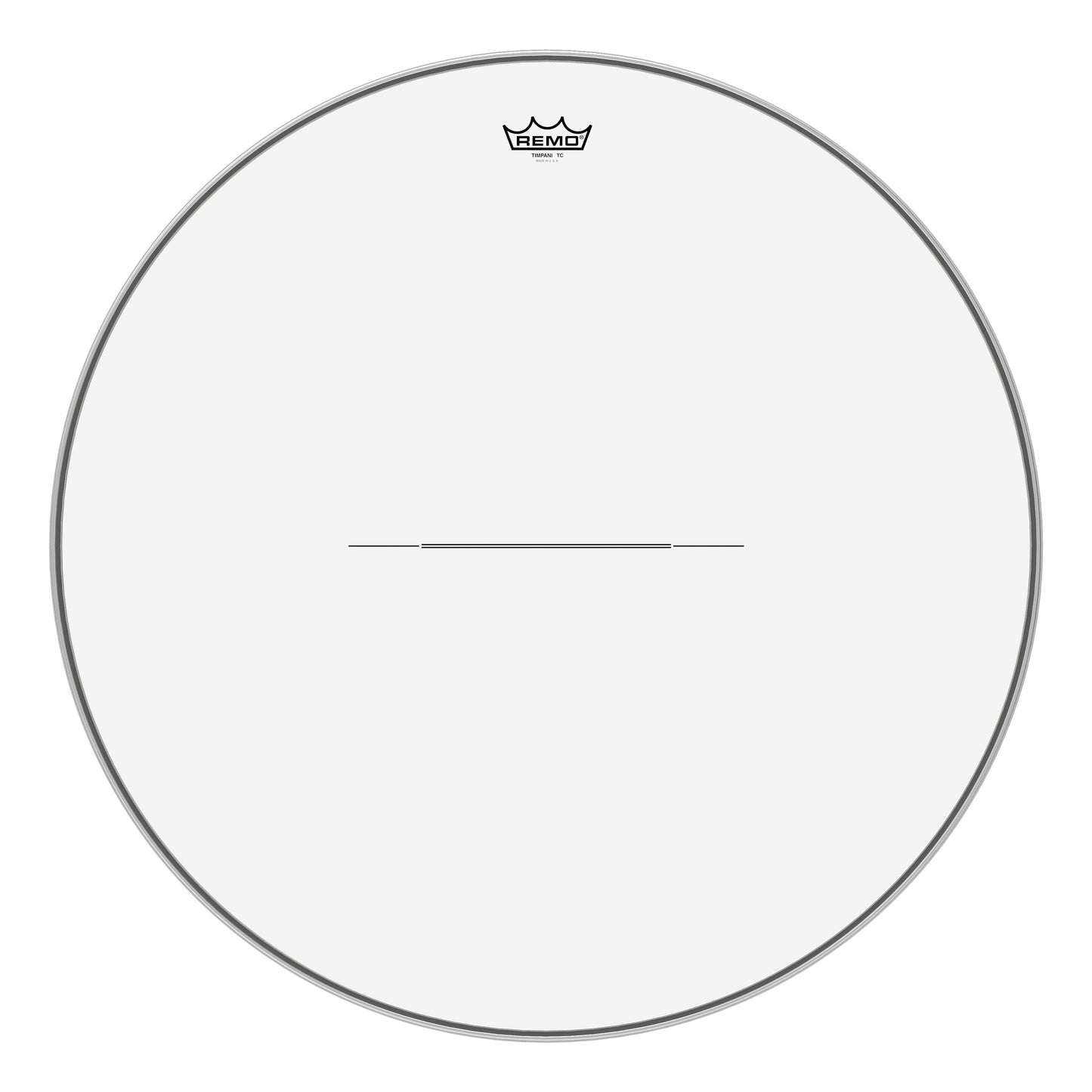 Timpani, Clear, 28 Diameter, Aluminum Insert Ring