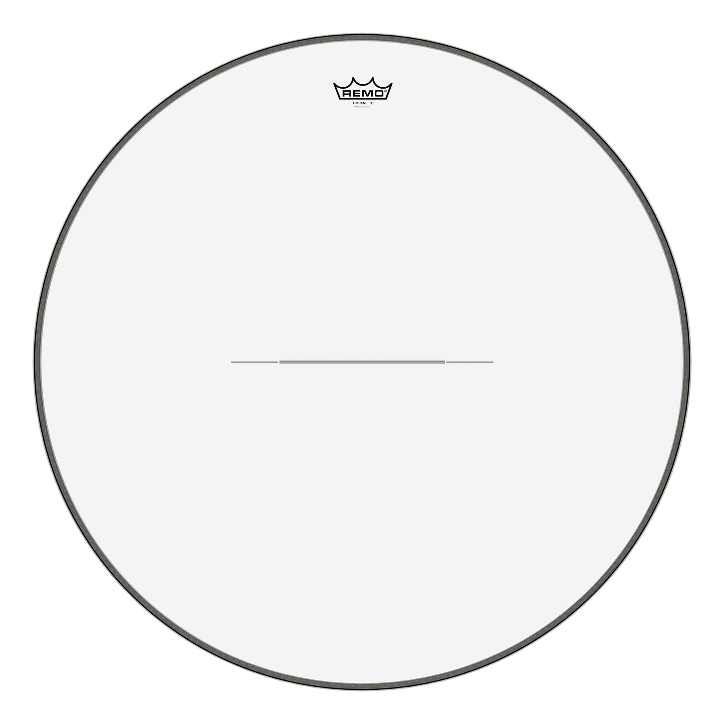 Timpani, Clear, 28 Diameter, Steel Insert Ring