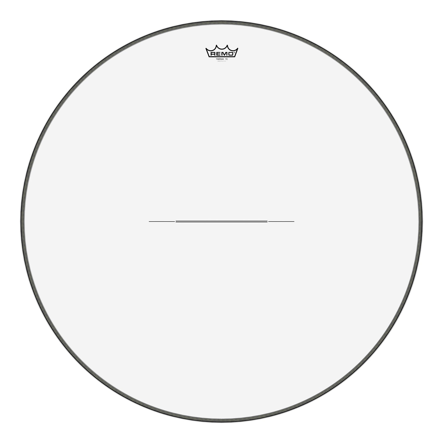 Timpani, Clear, 31 Diameter, Steel Insert Ring