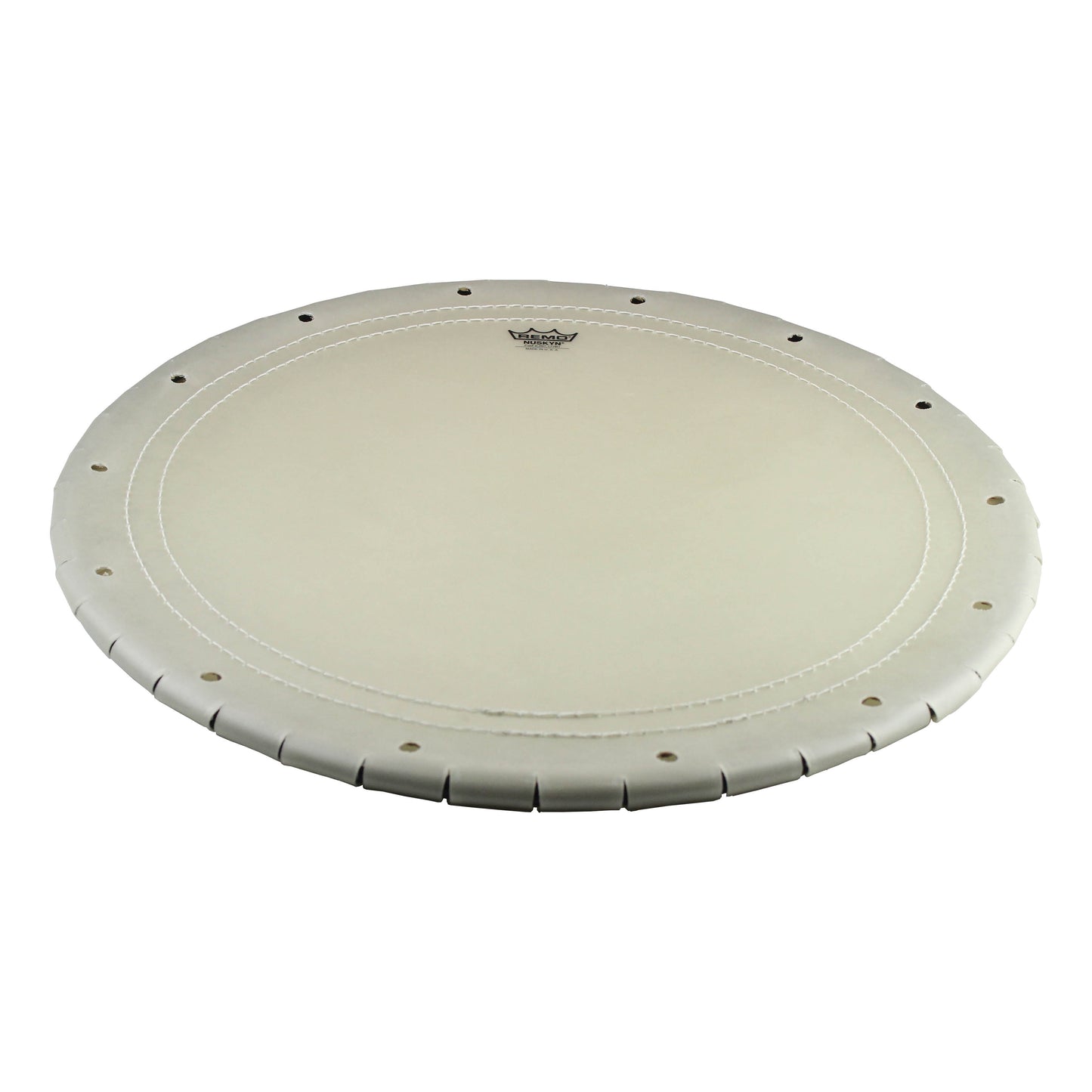 Taiko Drumhead, Nagado Daiko, Nuskyn, 20 Outer Dia., 16 Crown Dia., Light