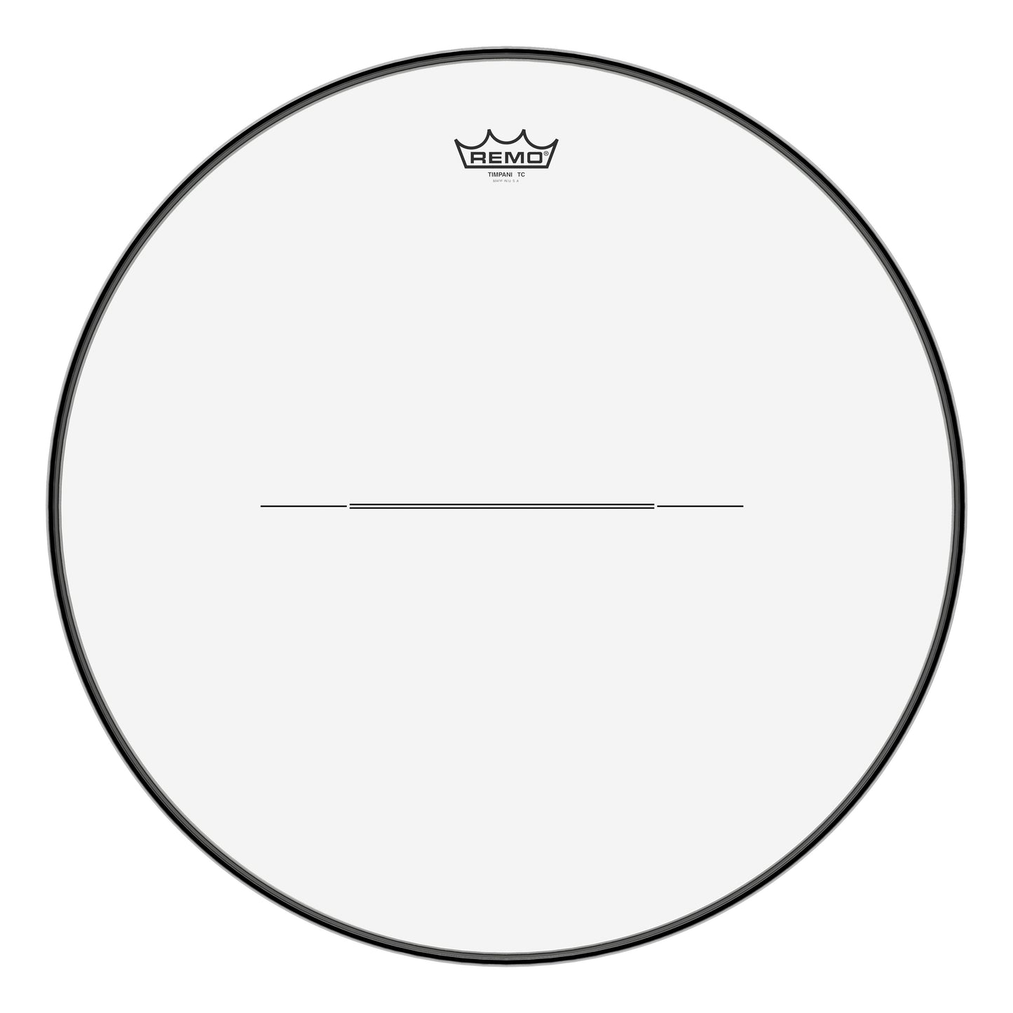 **special Order**, Timpani, Clear, 20-10/16 Diameter, Low-profile Steel Insert Ring