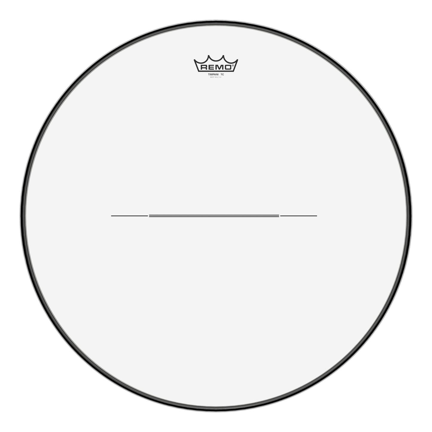 **special Order**, Timpani, Clear, 22-8/16 Diameter, Low-profile Steel Insert Ring