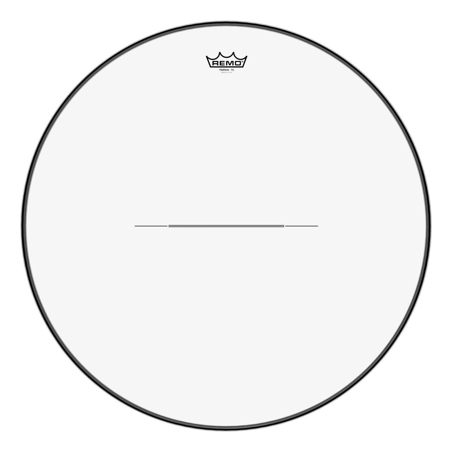 **special Order**, Timpani, Clear, 23 Diameter, Low-profile Steel Insert Ring