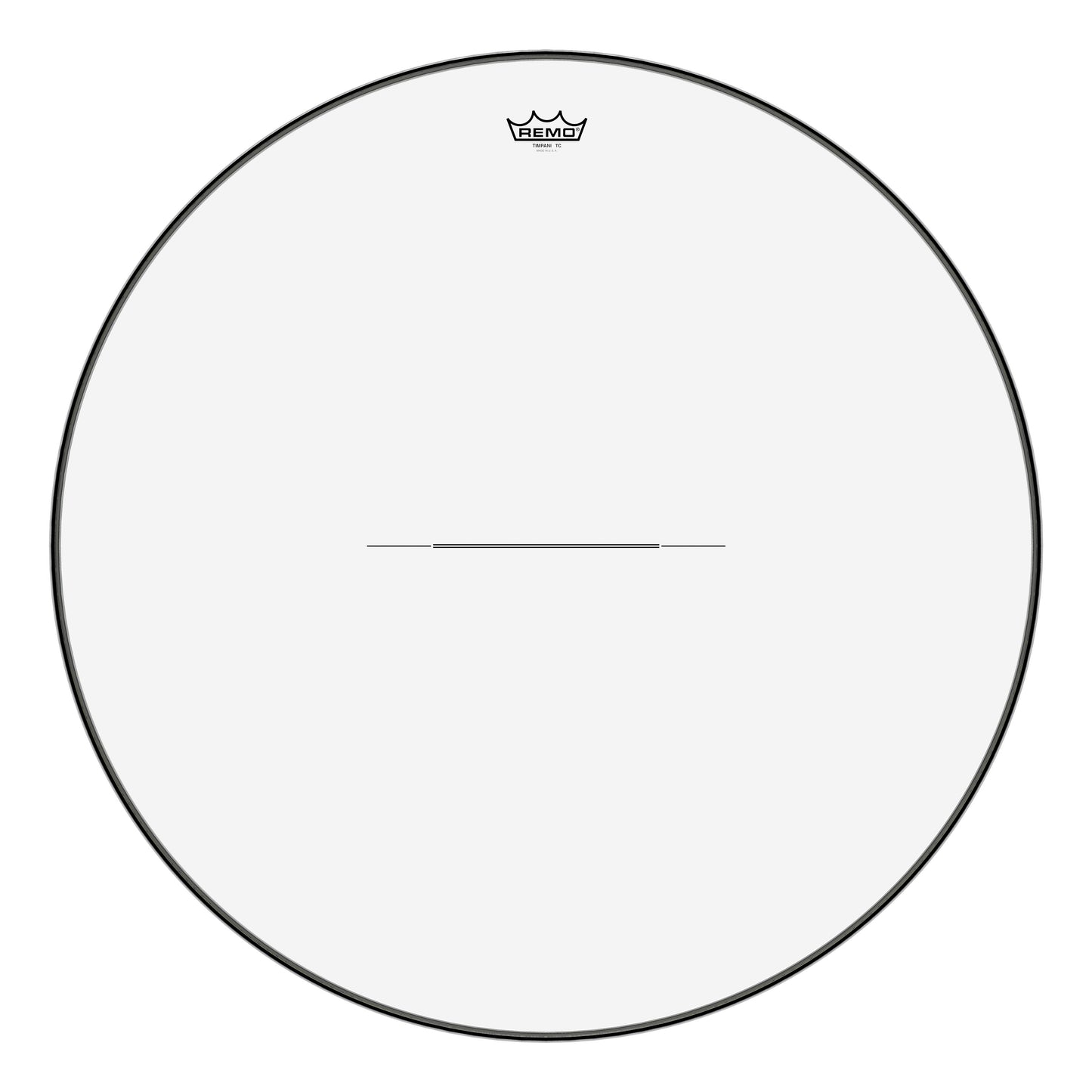 **special Order**, Timpani, Clear, 30-8/16 Diameter, Low-profile Steel Insert Ring