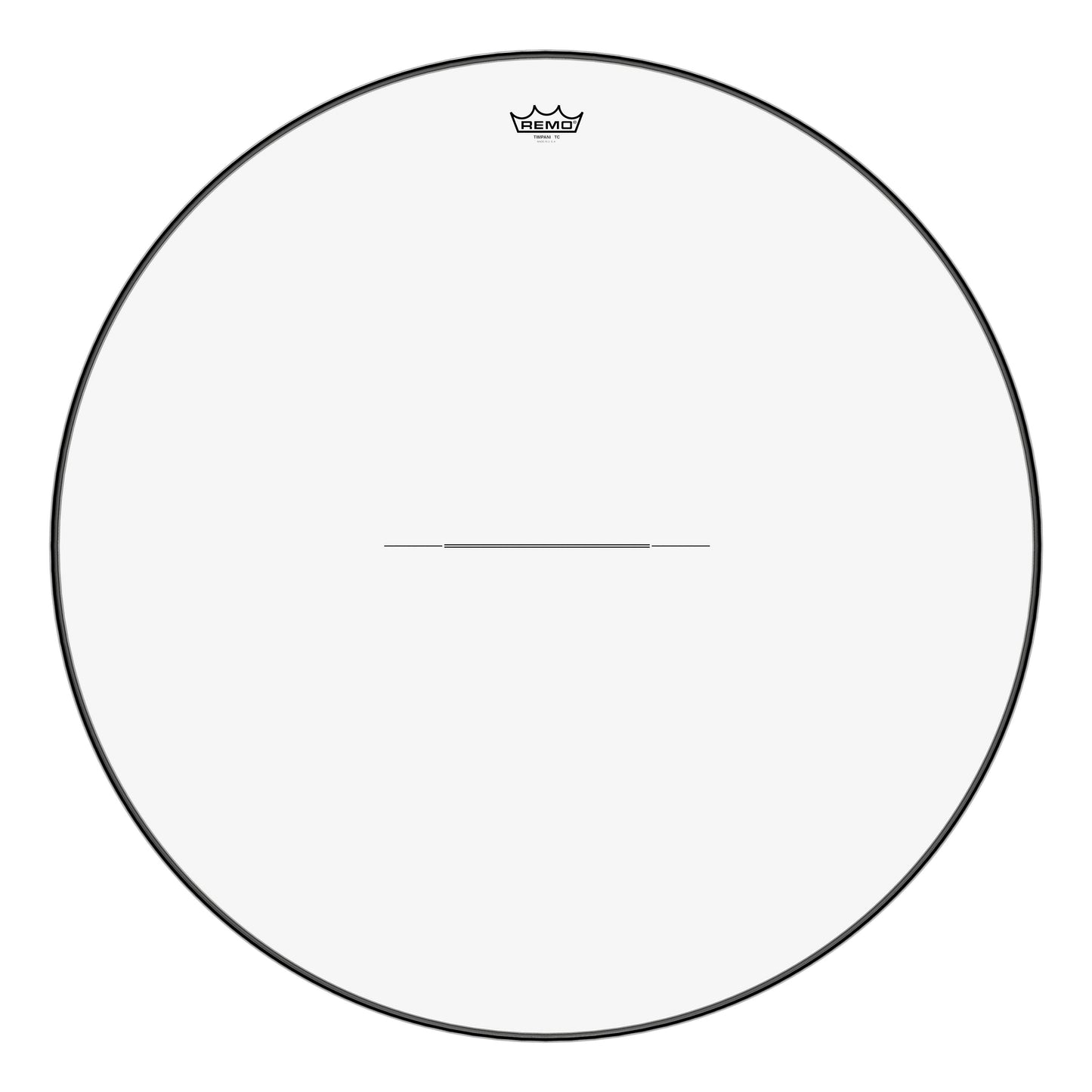 **special Order**, Timpani, Clear, 34-8/16 Diameter, Low-profile Steel Insert Ring