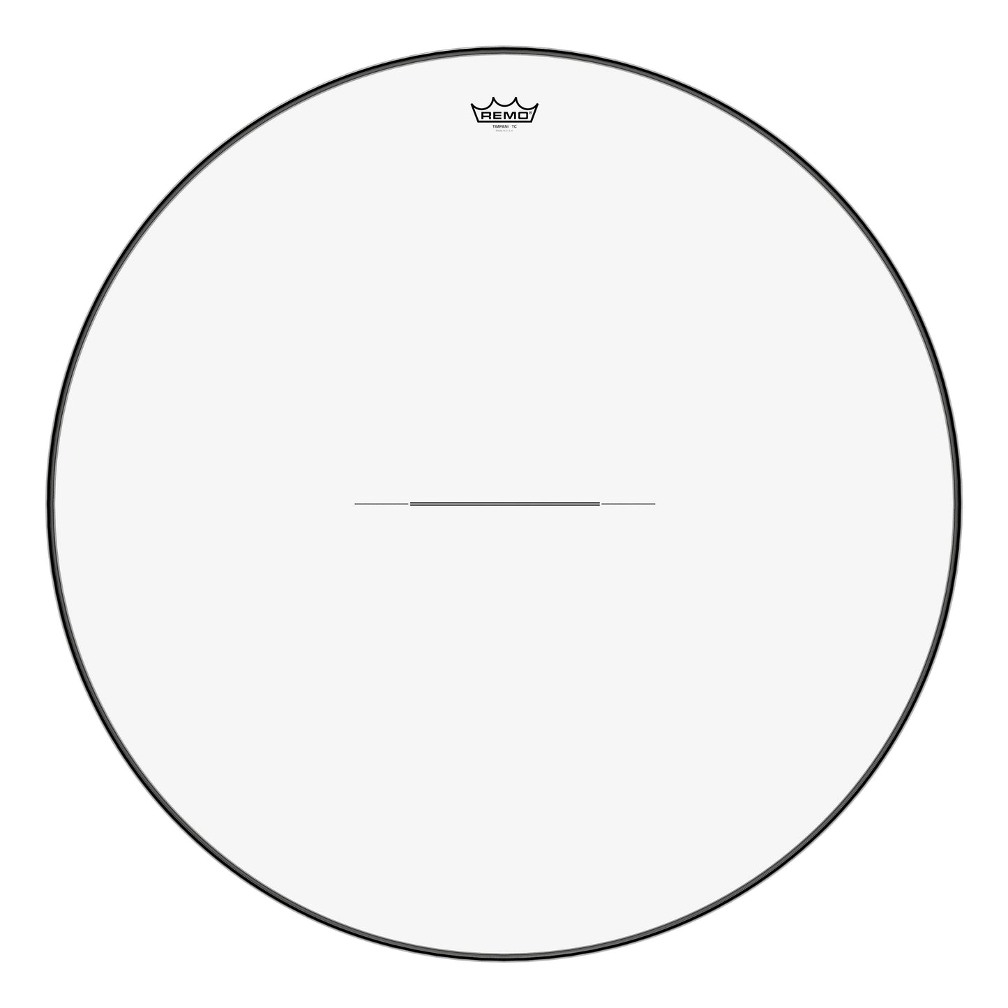 **special Order**, Timpani, Clear, 34-12/16 Diameter, Low-profile Steel Insert Ring