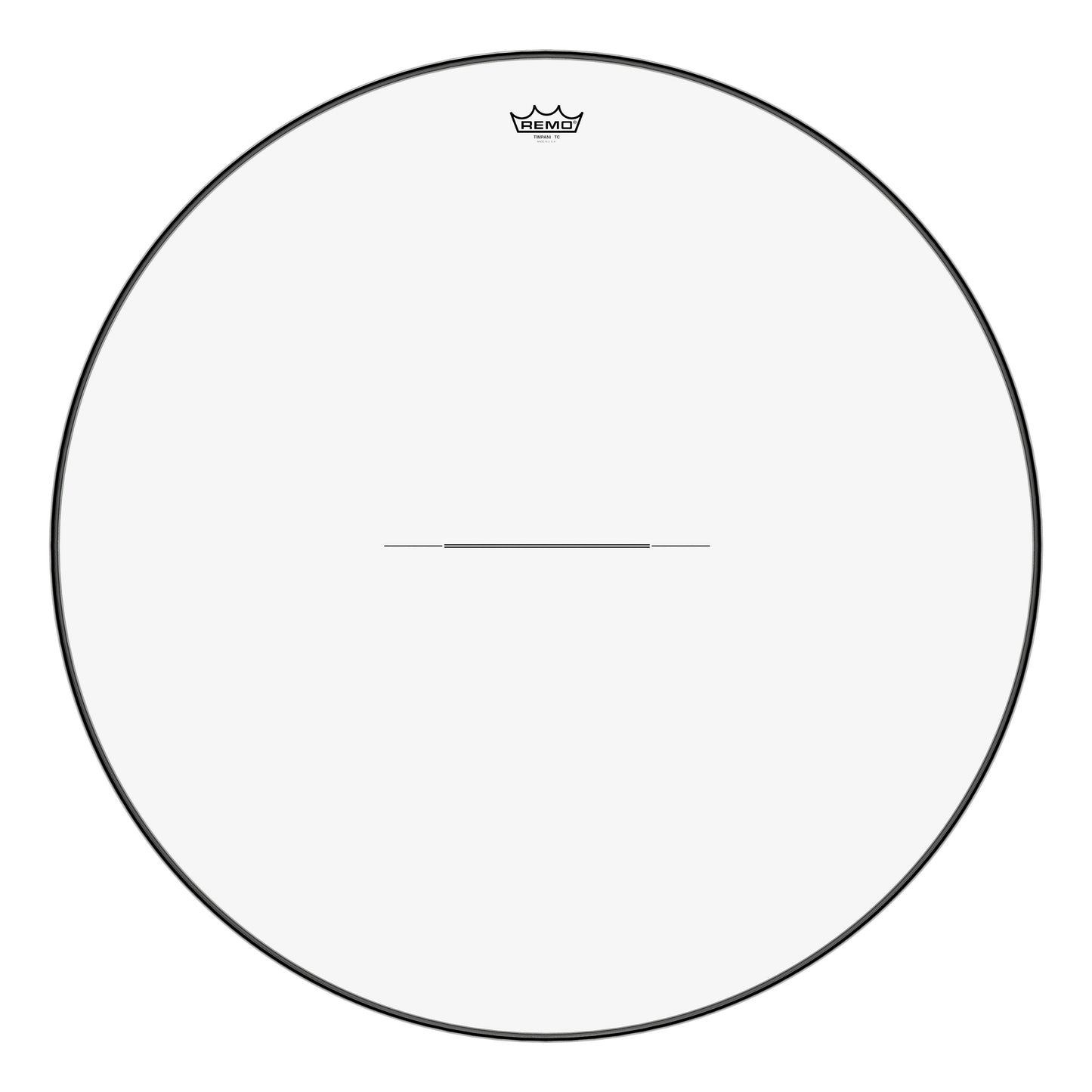 **special Order**, Timpani, Clear, 35 Diameter, Low-profile Steel Insert Ring