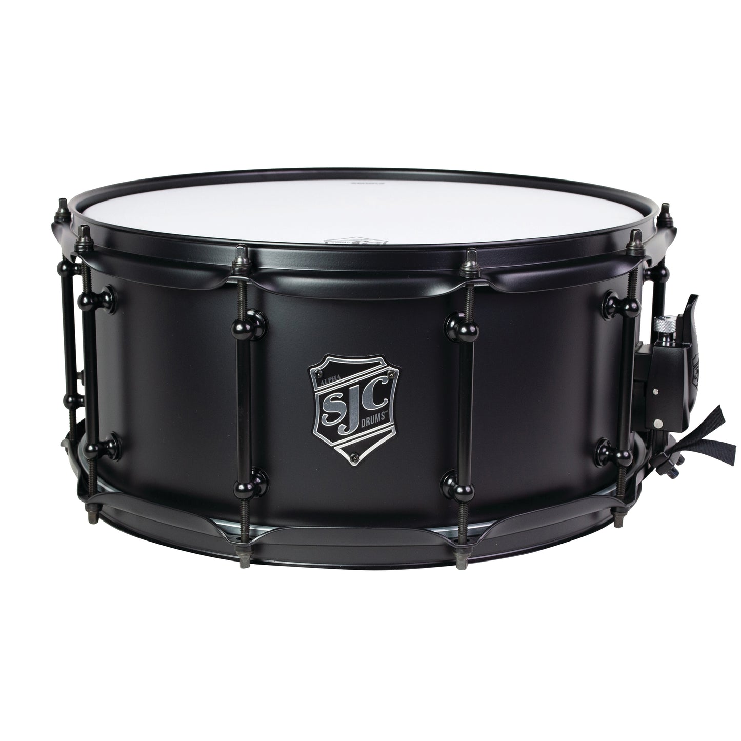 Alpha Black Steel Snare, 6.5 inch. x 14 inch.