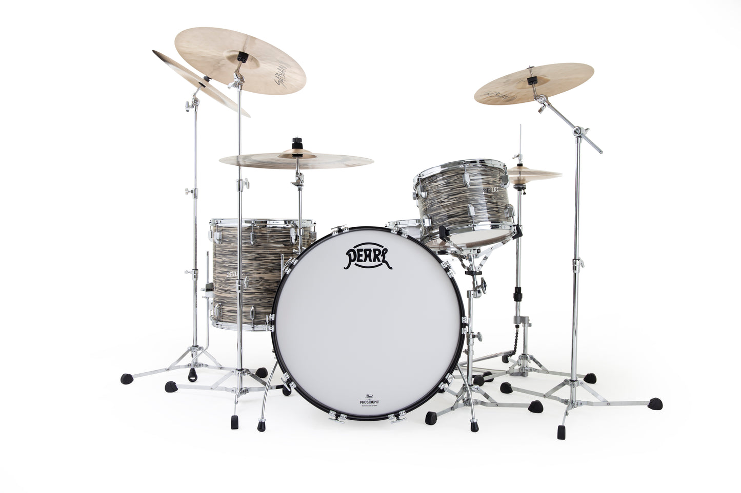 PRESIDENT SERIES DELUXE 26X14 BASS DRUM, #768 DESERT RIPPLE