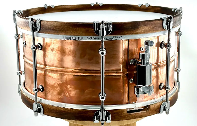 Lucky Drum Company Brushed Copper with Center Bead 14"x6.5"
