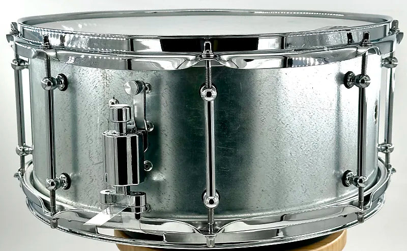 Lucky Drums Company Galvanized Steel 14"x6.5" Snare Drum