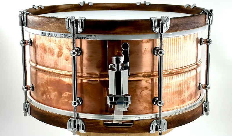 Lucky Drum Company Brushed Copper with Center Bead 14"x6.5"