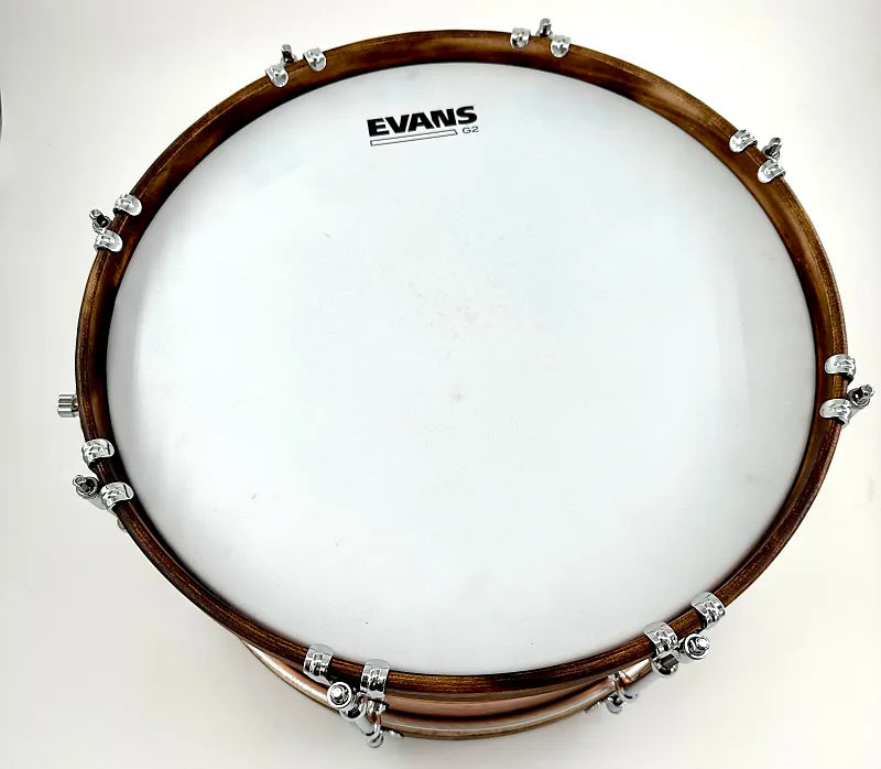 Lucky Drum Company Brushed Copper with Center Bead 14"x6.5"