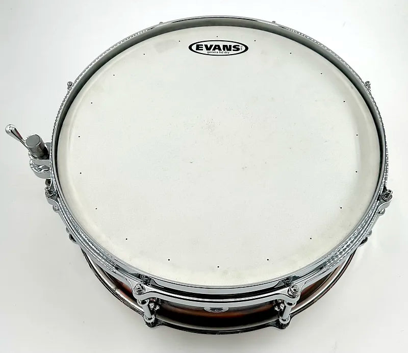 Lucky Drums Company Raw Copper 14"x5" w/Die Cast Hoops