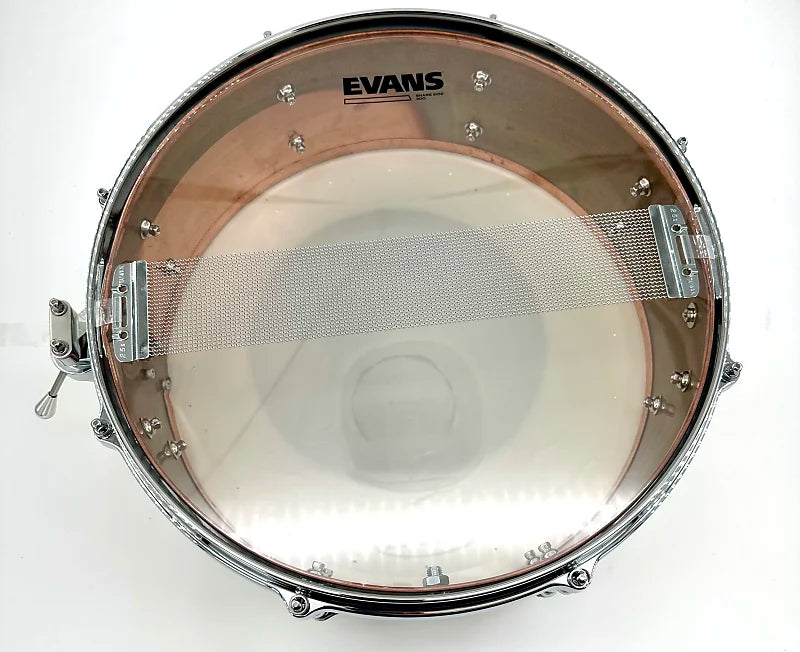 Lucky Drums Company Raw Copper 14"x5" w/Die Cast Hoops