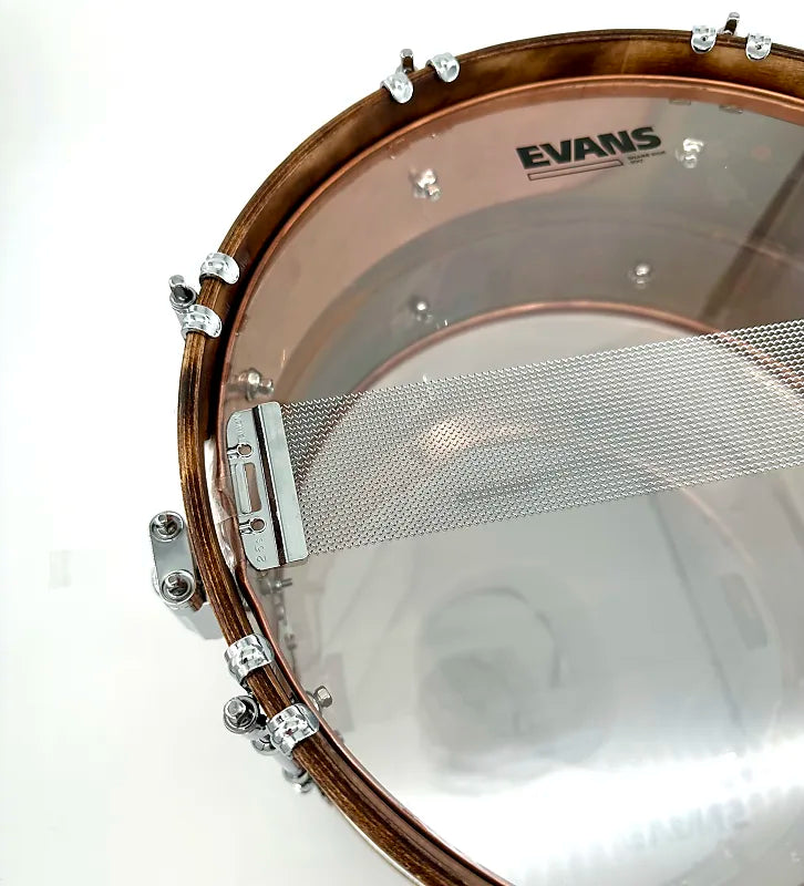Lucky Drum Company Brushed Copper with Center Bead 14"x6.5"