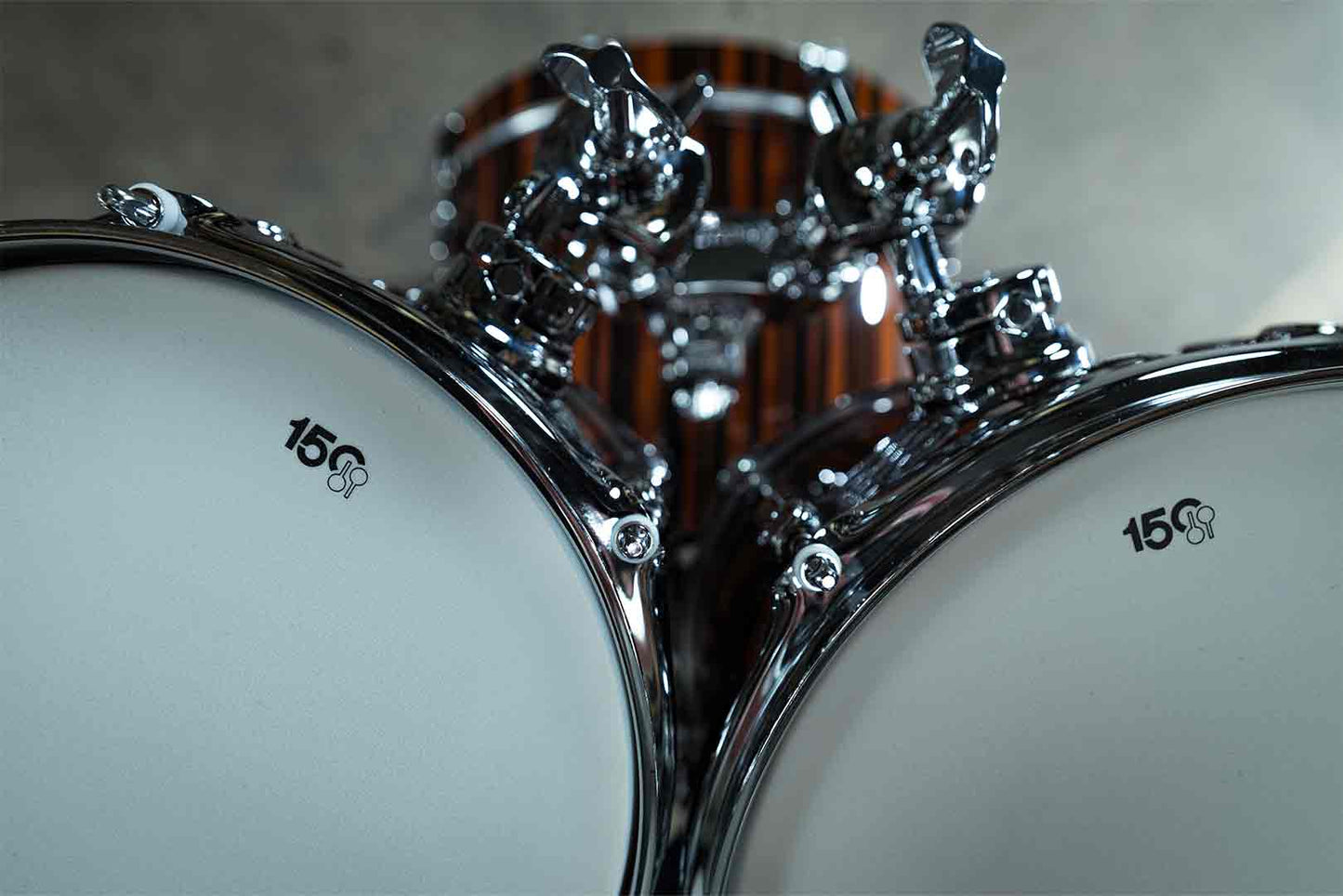 Sonor 150th Anniversary AQ2 6-Piece Drum Shell Pack - Ebony Gloss Lacquer