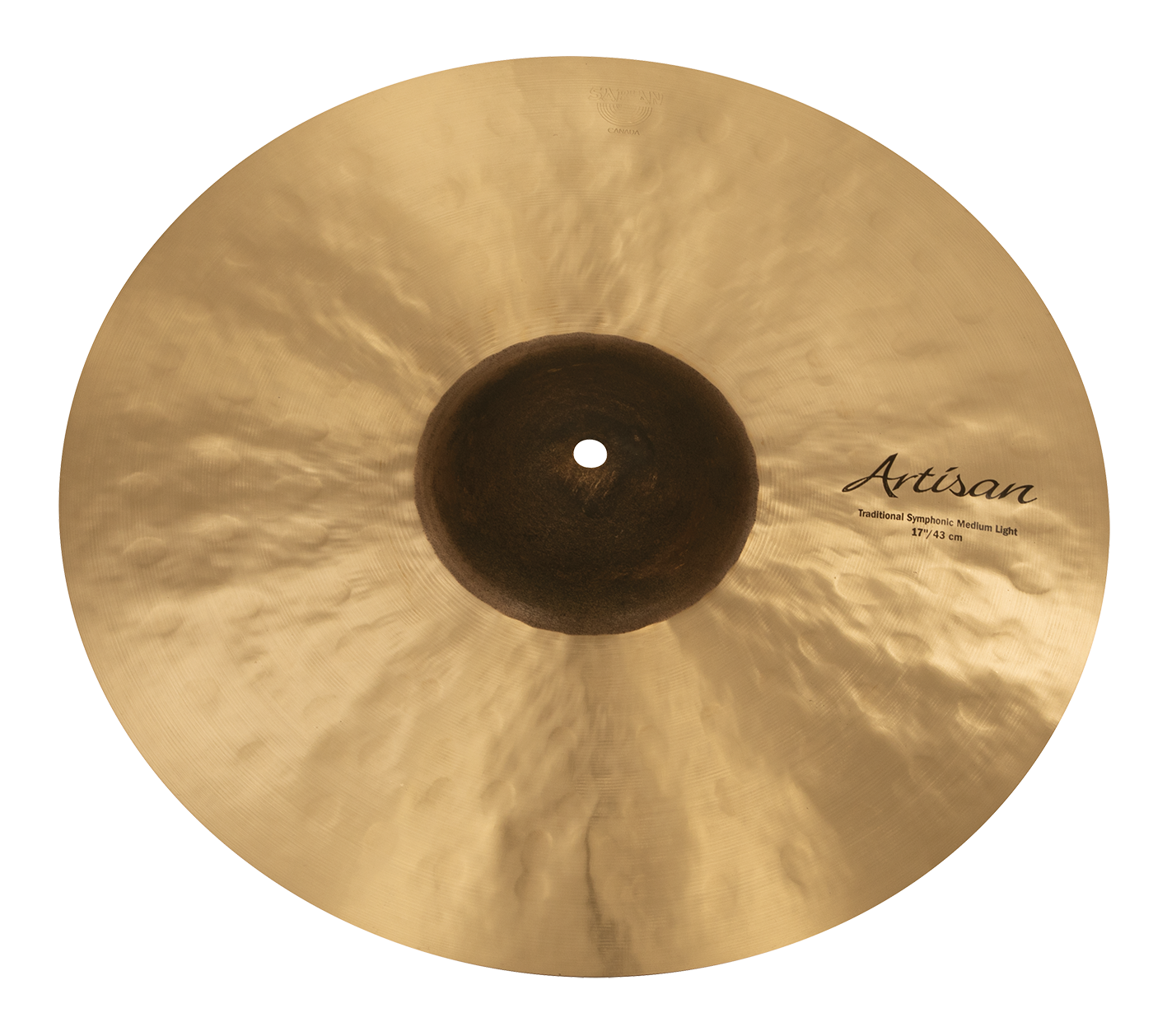 SABIAN 17" Artisan Traditional Symphonic Medium Light