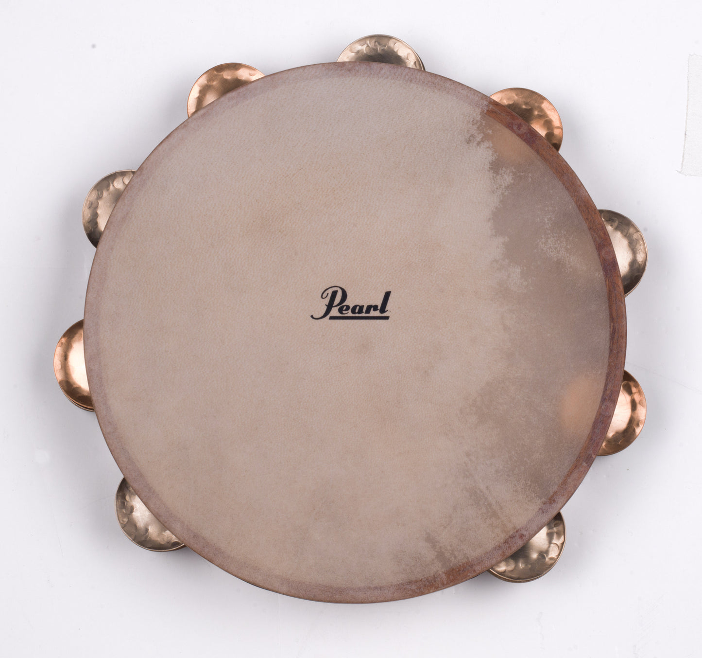 10" GERMAN SILVER / BERYLLIUM COPPER ORCHESTRAL TAMBOURINE W/BAG