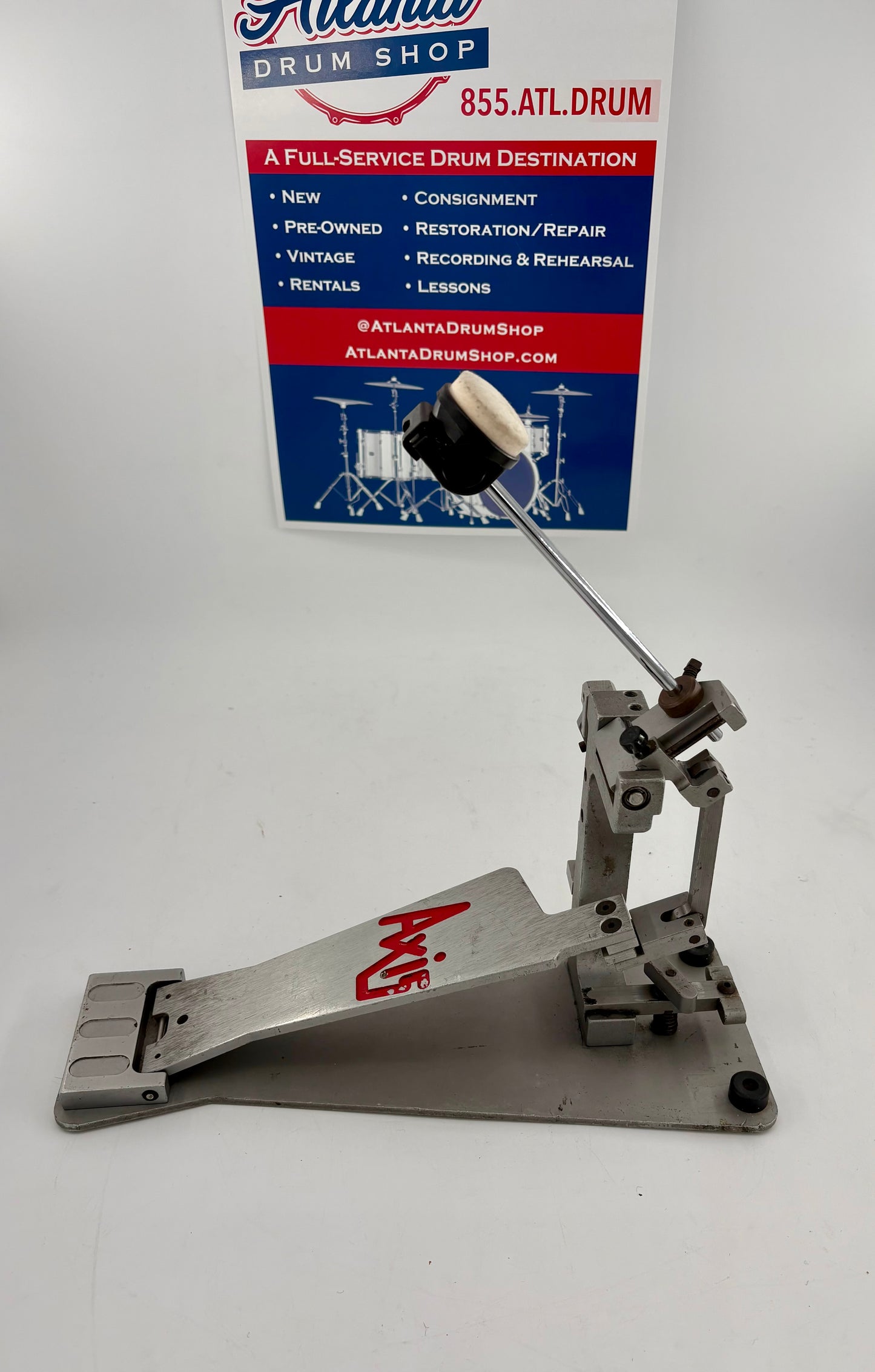 Short Board Single Axis Pedal - Preowned-Axis-Atlanta Drum Shop