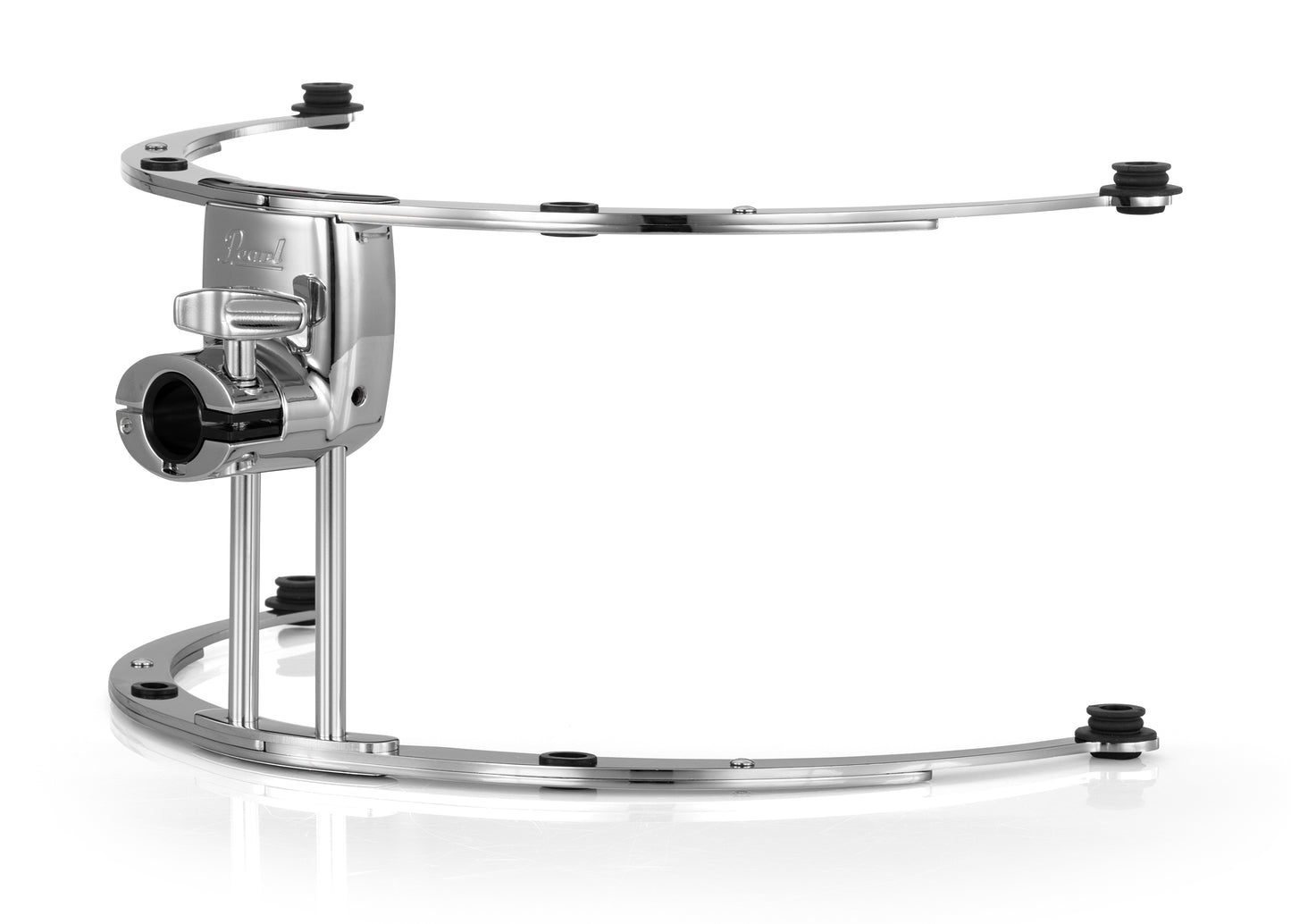 R2 AIR TOM MOUNT FOR 14X11/14X12 W/TRADITIONAL 7/8" TUBE RECEIVER, CHROME