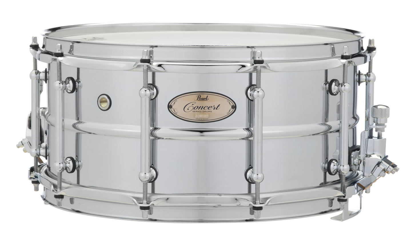 14" X6.5" CONCERT STEEL SNARE DRUM