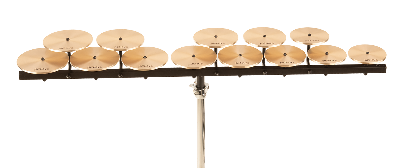 SABIAN Low Crotale Set (13) With Bar
