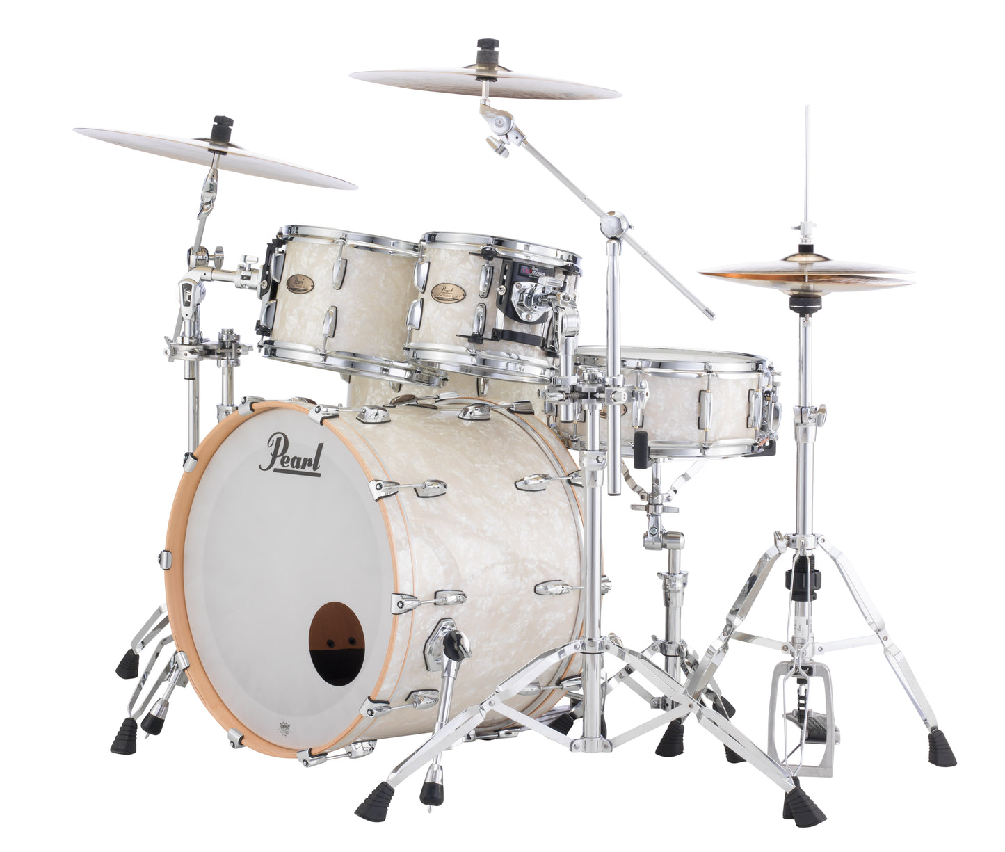 Pearl Session Studio Select 4-piece Shell Pack - 22" Bass Drum NICOTINE WHITE MARINE PEARL