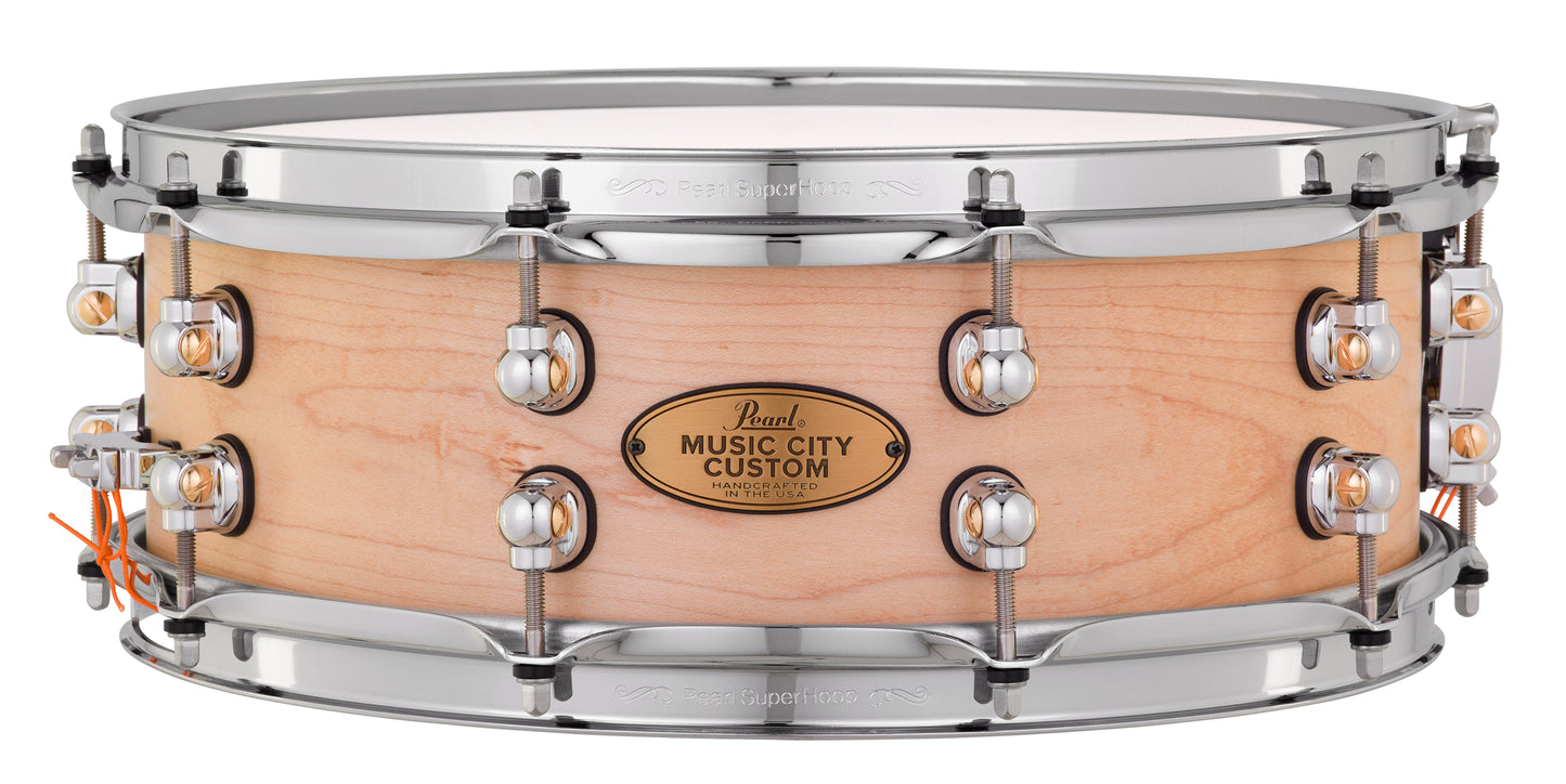 MUSIC CITY CUSTOM SOLID MAPLE 14"X5" SNARE DRUM