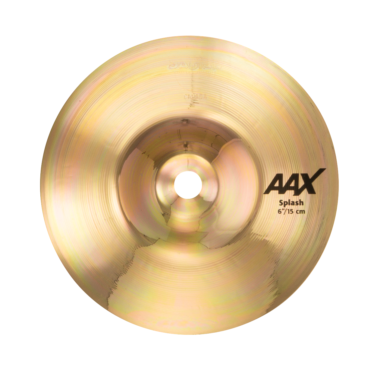 SABIAN 6" AAX Splash Brilliant Finish