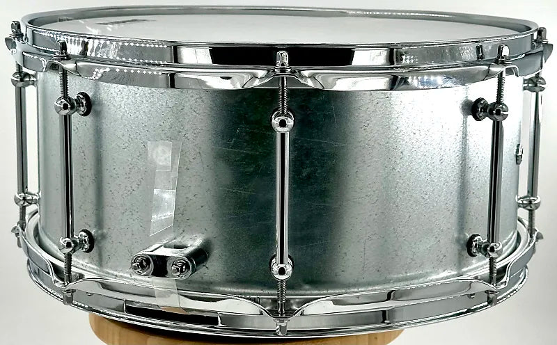 Lucky Drums Company Galvanized Steel 14"x6.5" Snare Drum
