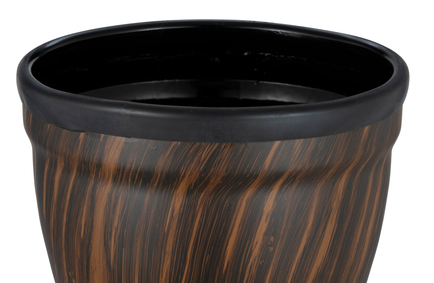 12" TOP TUNED DJEMBE W/SEAMLESS SYNTHETIC SHELL #685 ARTISAN STRAIGHT GRAIN LIMBA