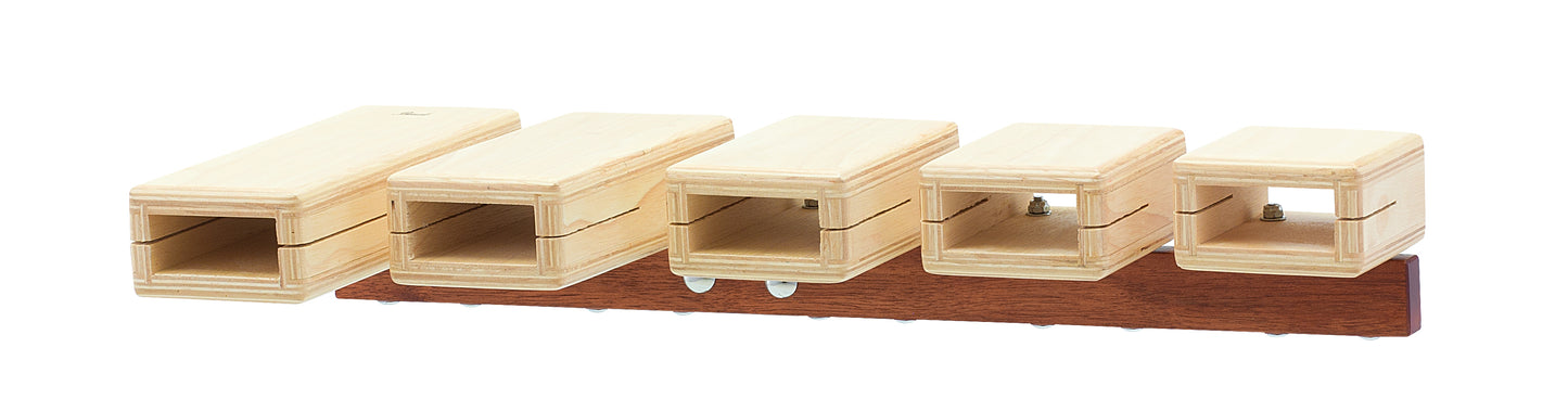 CONCERT TEMPLE BLOCKS (SET OF 5)
