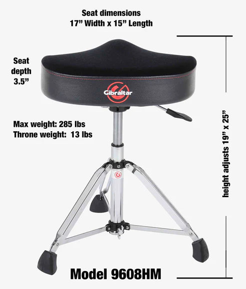 Gibraltar Hydraulic Drum Throne