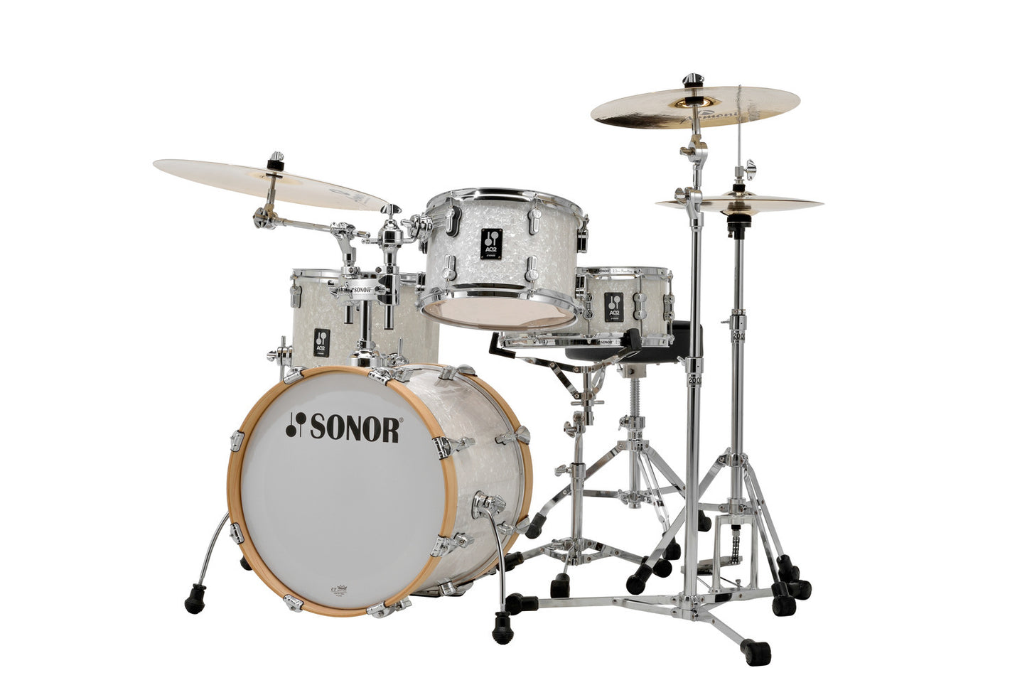 SONOR AQ2 MAPLE BOP SET-White Marine Pearl