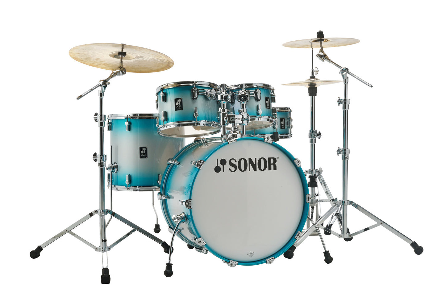 SONOR AQ2 MAPLE STAGE SET-Aqua Silver Burst