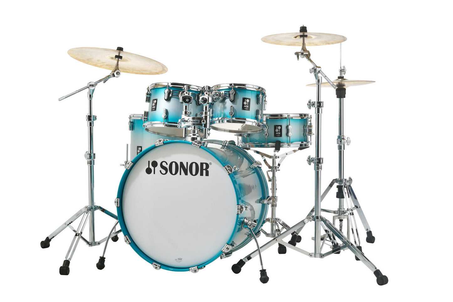 SONOR AQ2 MAPLE STAGE SET-Aqua Silver Burst