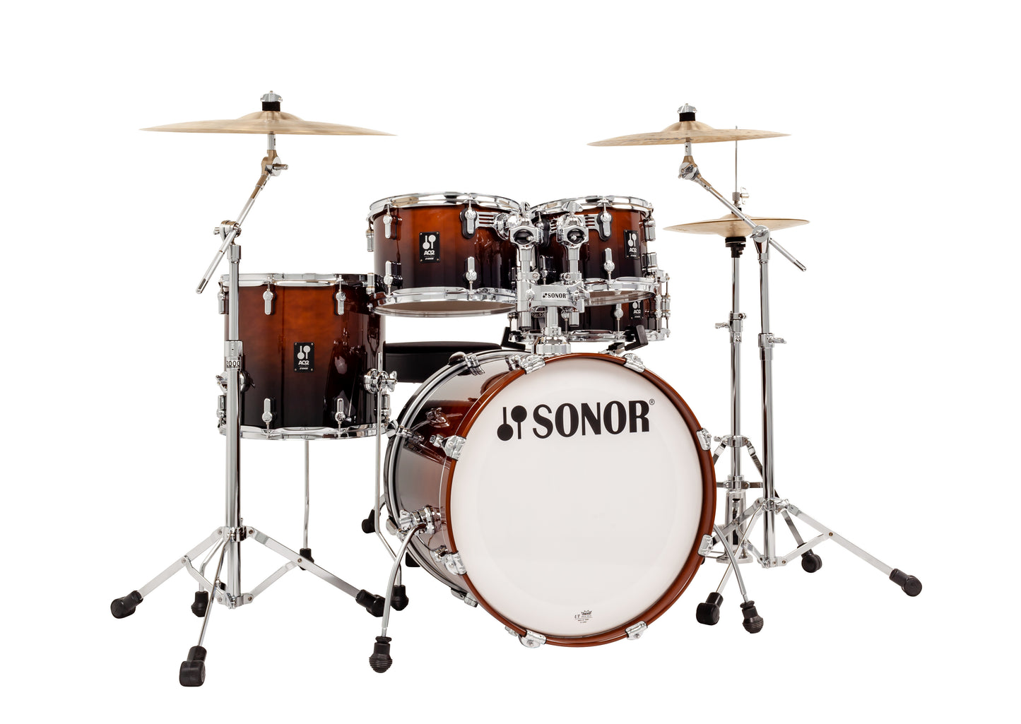 SONOR AQ2 MAPLE STUDIO SET-Brown Fade