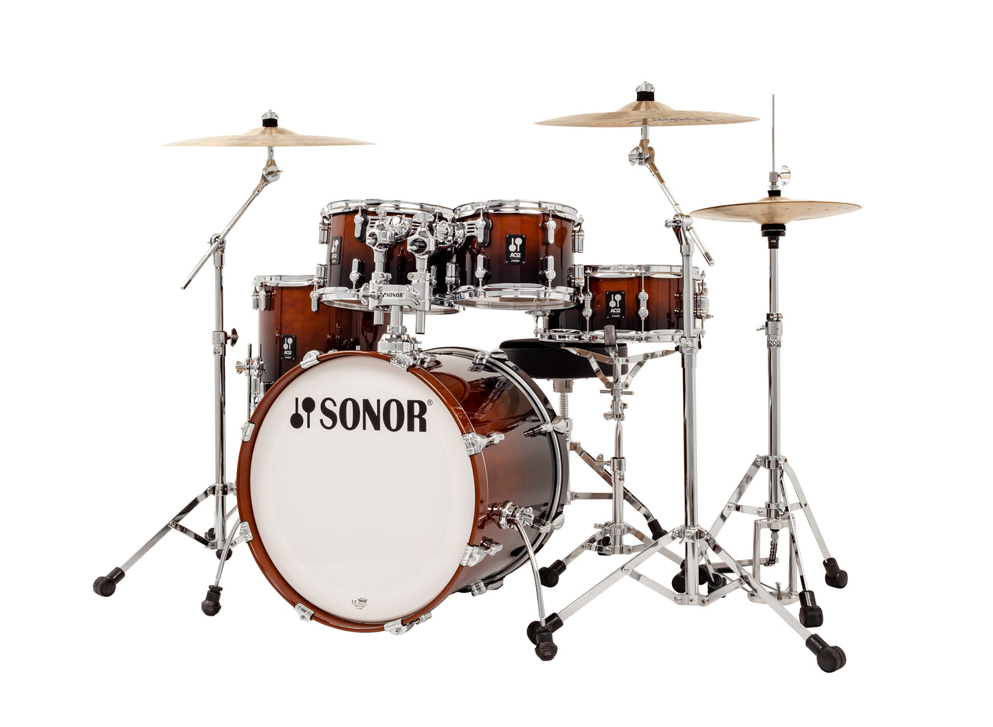 SONOR AQ2 MAPLE STUDIO SET-Brown Fade