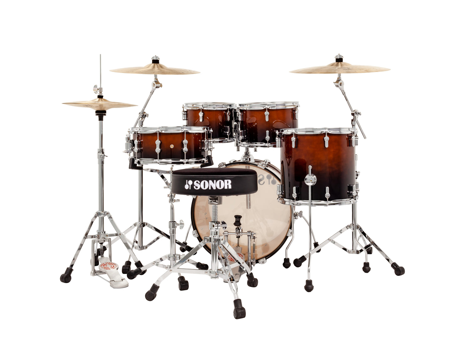 SONOR AQ2 MAPLE STUDIO SET-Brown Fade