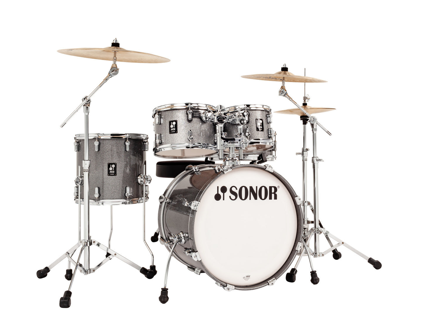 SONOR AQ2 MAPLE STUDIO SET-Titanium Quartz