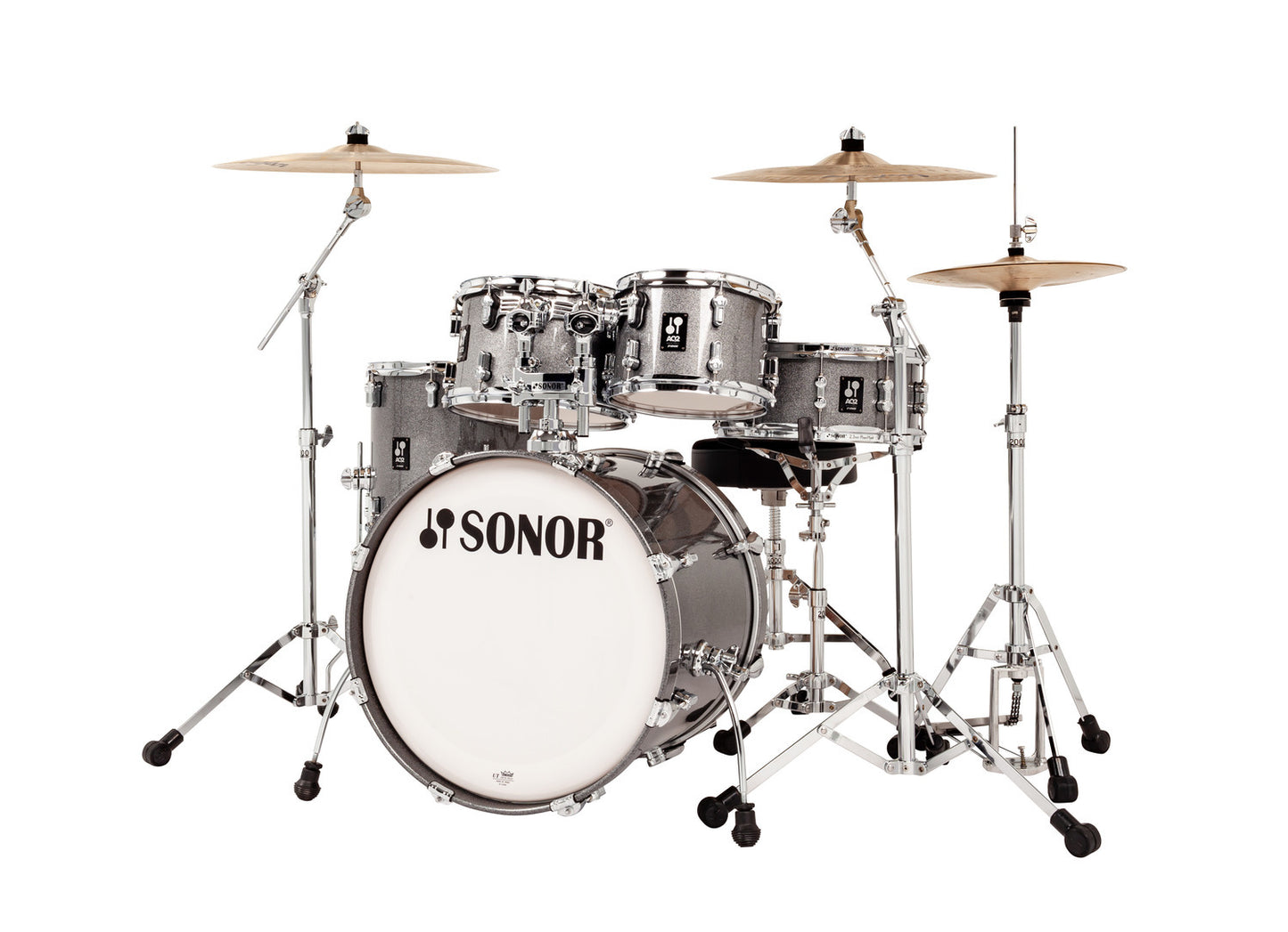 SONOR AQ2 MAPLE STUDIO SET-Titanium Quartz
