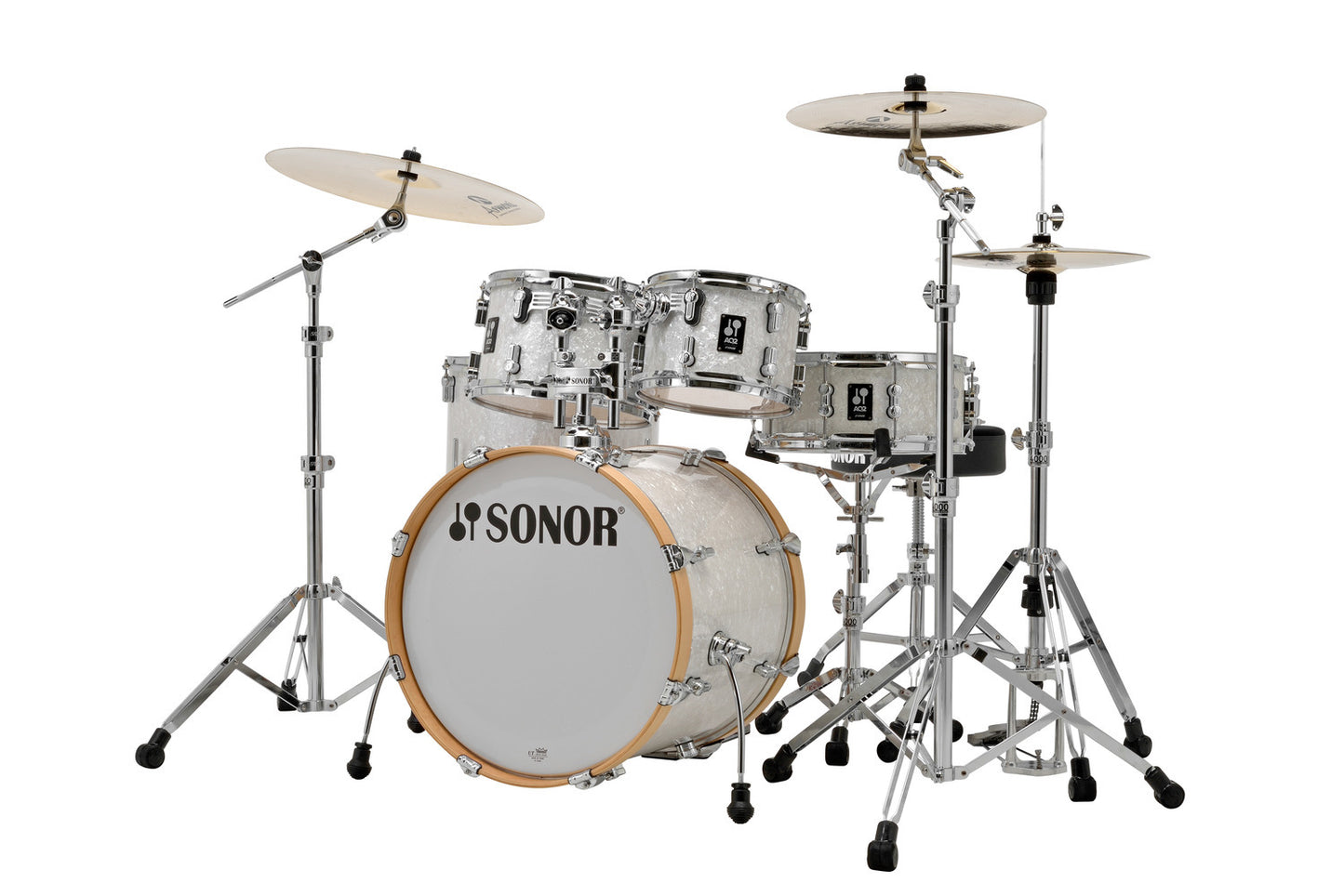 SONOR AQ2 MAPLE STUDIO SET-White Marine Pearl
