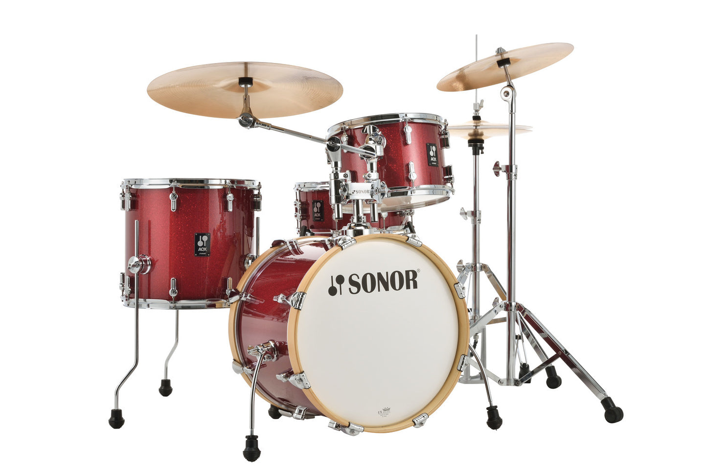 SONOR AQX JAZZ SET Red Moon Sparkle