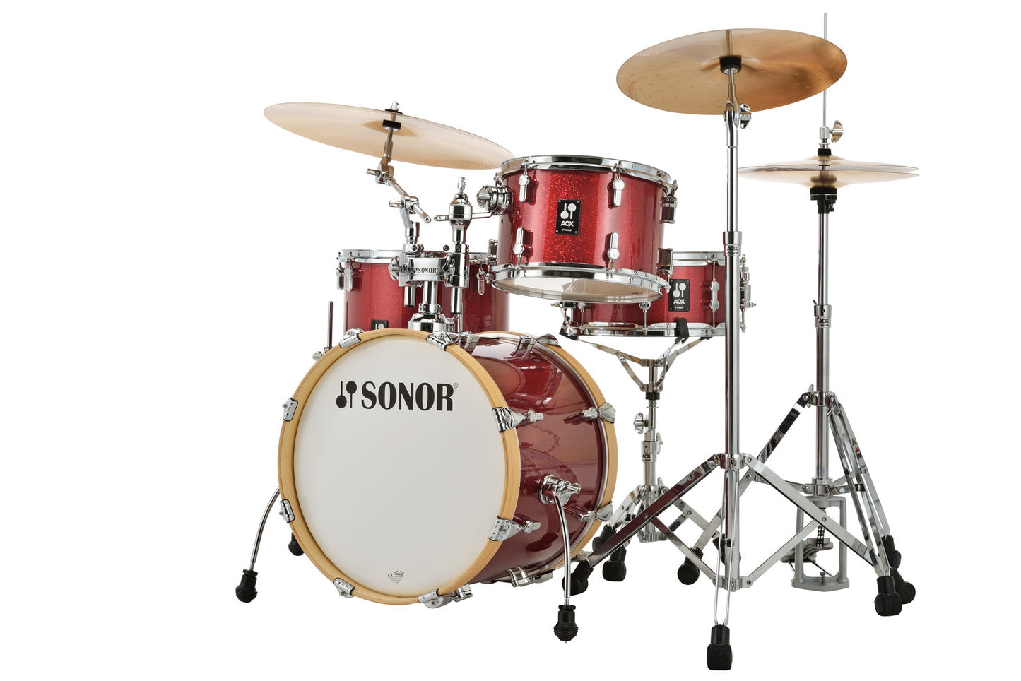 SONOR AQX JAZZ SET Red Moon Sparkle