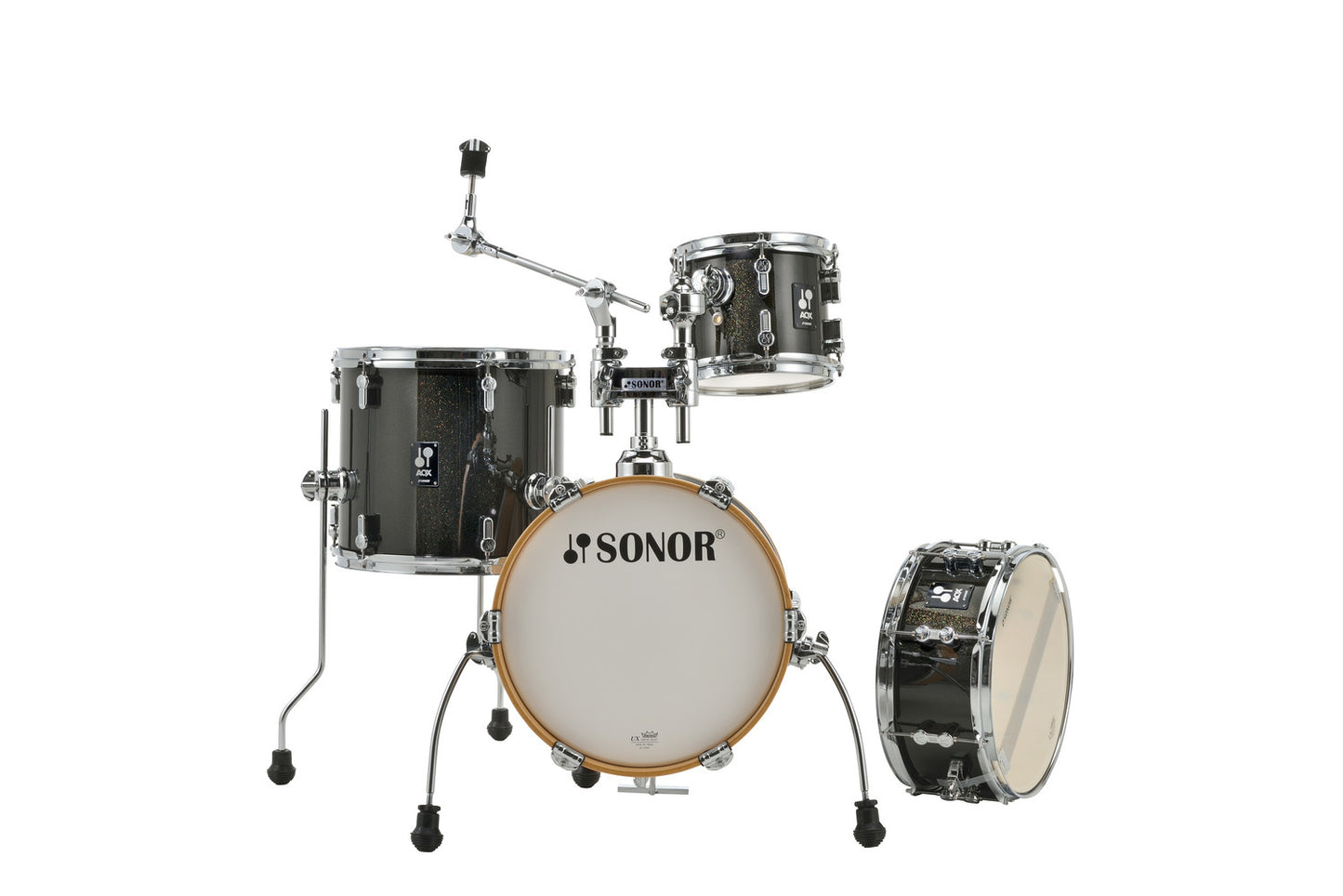 SONOR AQX MICRO SET Black Midnight Sparkle