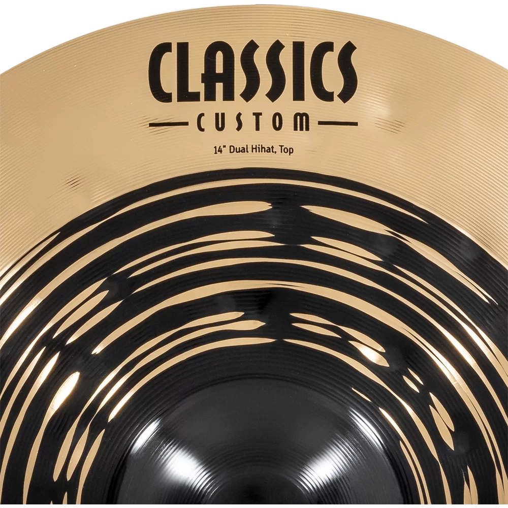 Meinl 14" Classic Custom Dual Hi Hats
