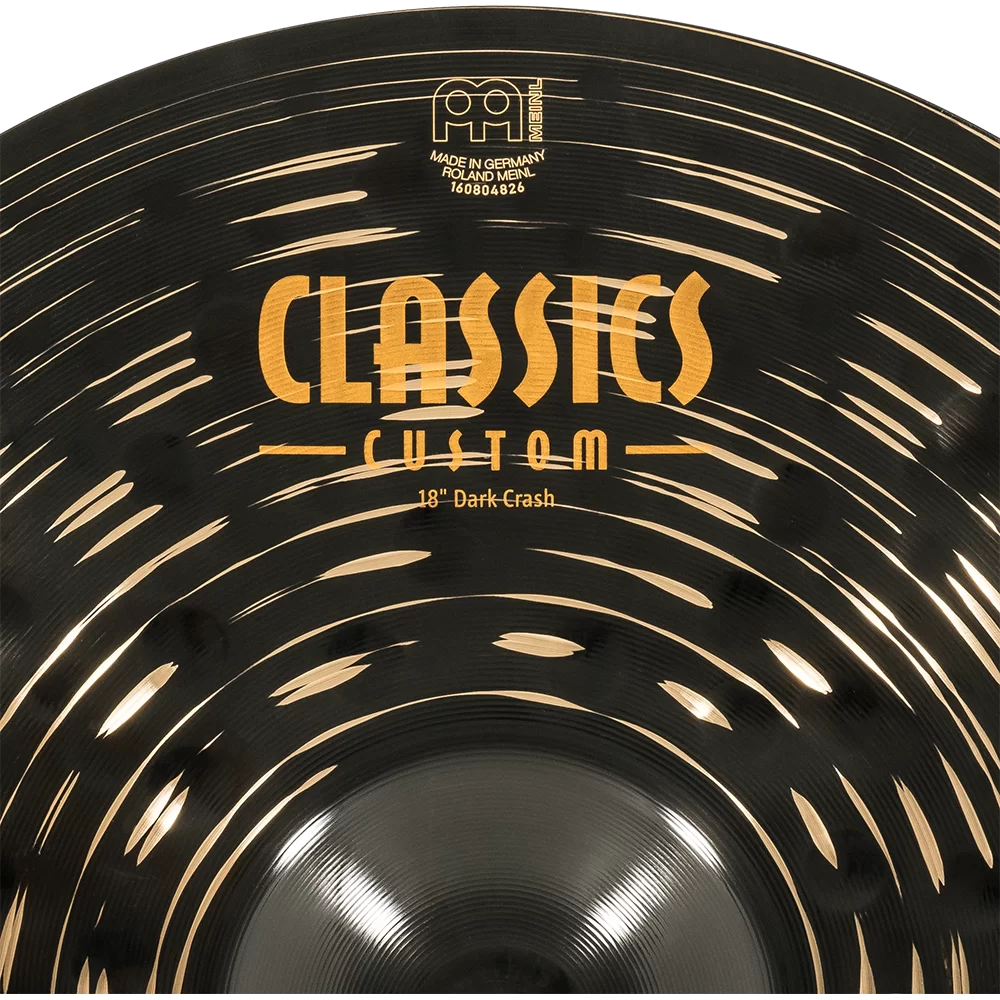 Meinl Classic Custom 18” Dark Crash Cymbal