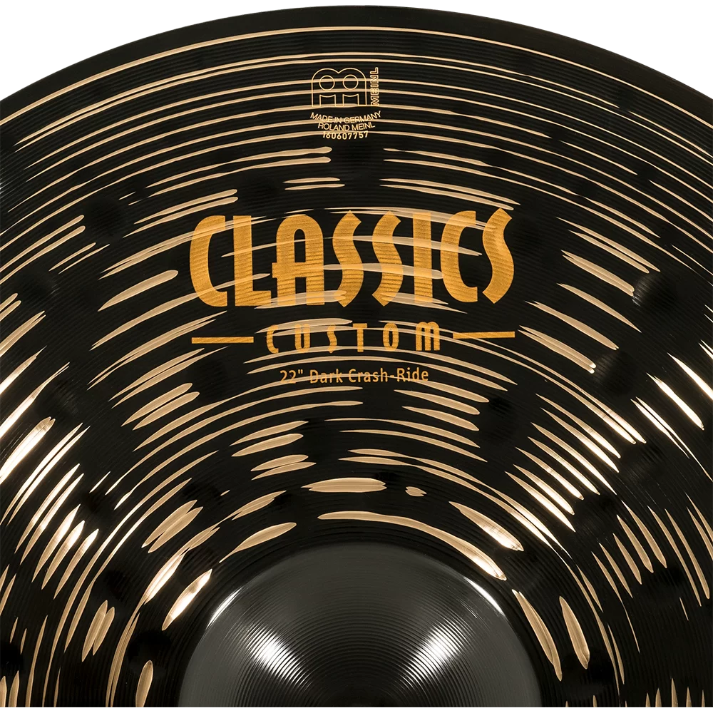 Meinl 22" Classic Custom Dark Crash-Ride