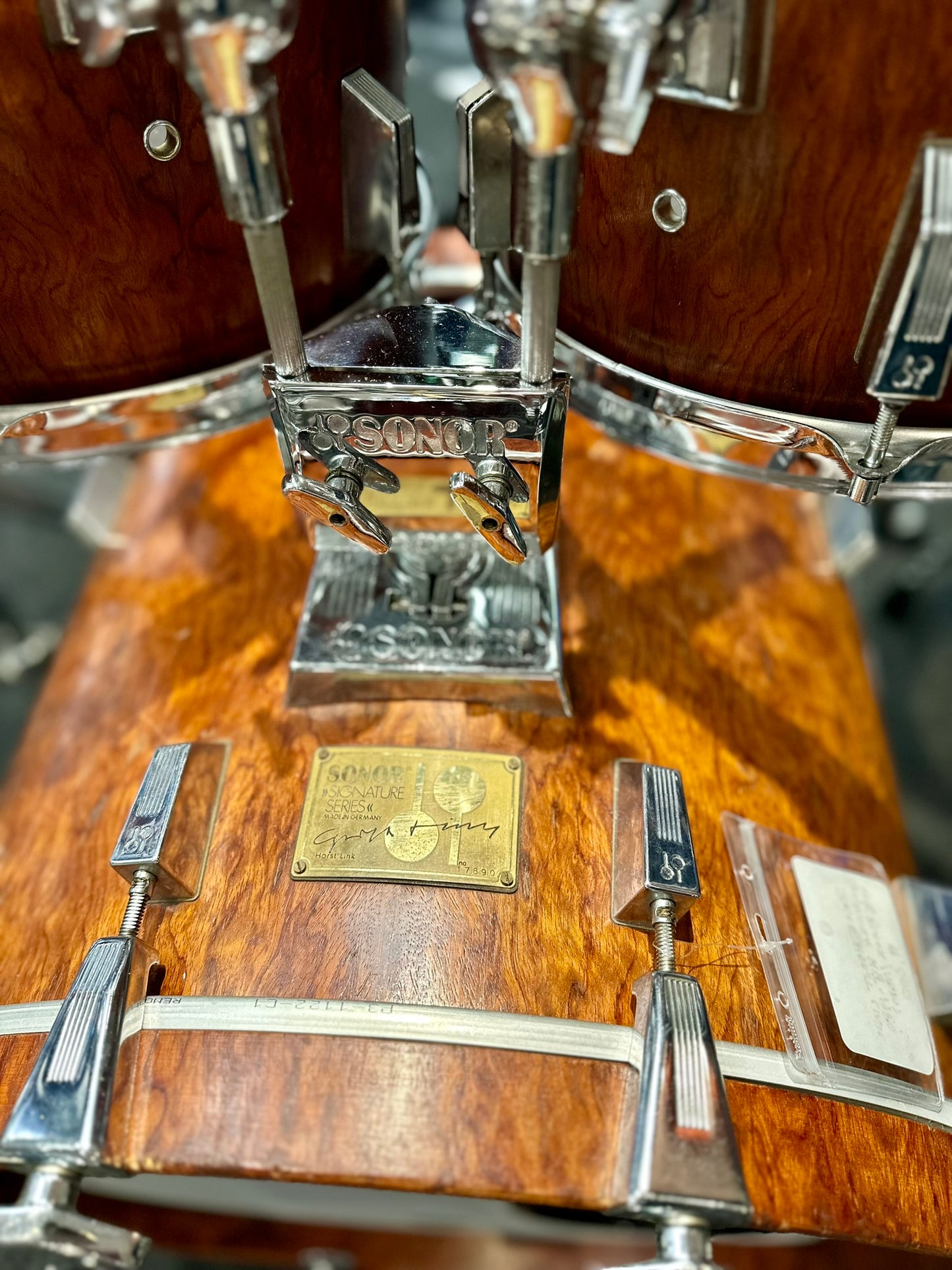 Sonor Horst Link Signature Kit - 1980s Bubinga/Beech